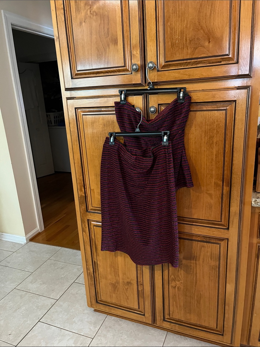 Trina Turk 2-pc strapless dress! NWT!